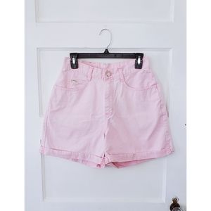 Vintage Baby Pink High Waisted Shorts 🌸